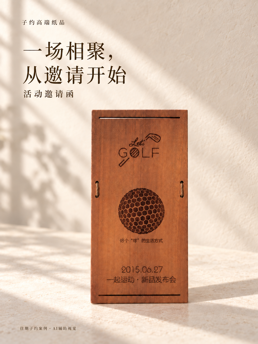 把邀请,写在木纹里 · 图 3