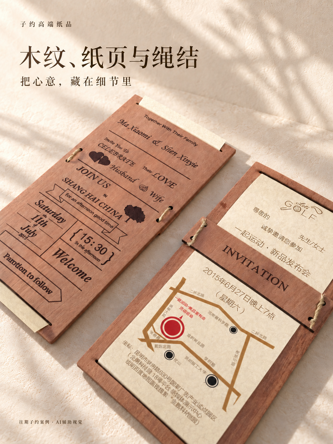 把邀请,写在木纹里 · 图 4